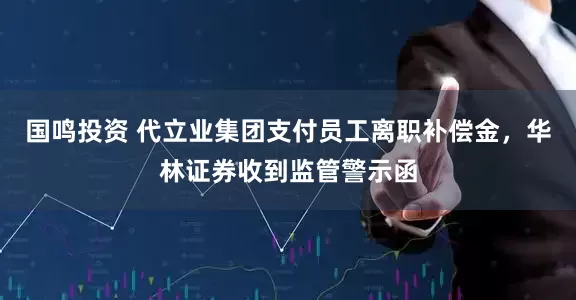 国鸣投资 代立业集团支付员工离职补偿金，华林证券收到监管警示函