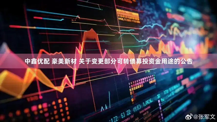中鑫优配 豪美新材 关于变更部分可转债募投资金用途的公告